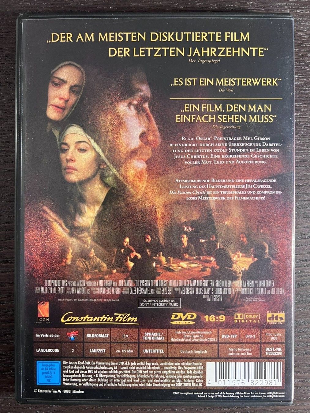 Alle DVDs: Die Passion Christi – Gebraucht aus Zürich von FilmFreunde 1