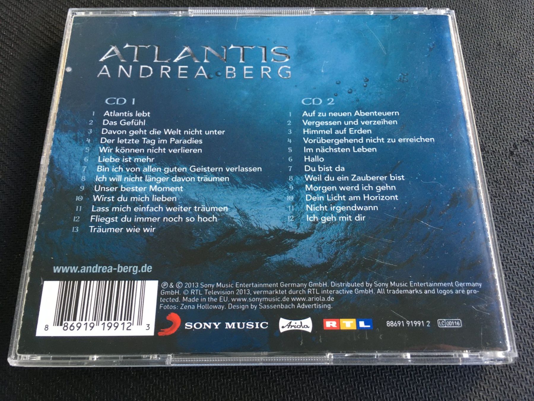 CD: Andrea Berg - Atlantis -2 CD- – Usato da St.Gallen venduto da MedienJoe 2