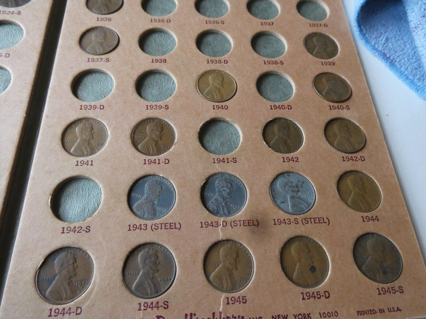 Tutti le monete: USA Lincoln Penny Collection ab 1909 – Nuovo (secondo la descrizione) da Hinterforst venduto da Rohusri 7