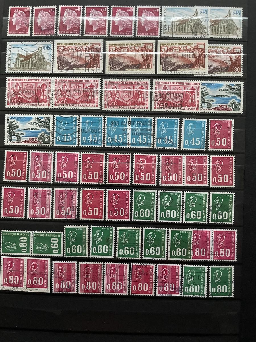 Alle Briefmarken: Frankreich 4 5s – Gebraucht aus Cham von Diablo1232 2