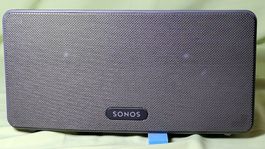 2x Sonos Play:3 (Stereo-Paar / Set) – Schwarz – Top Zustand