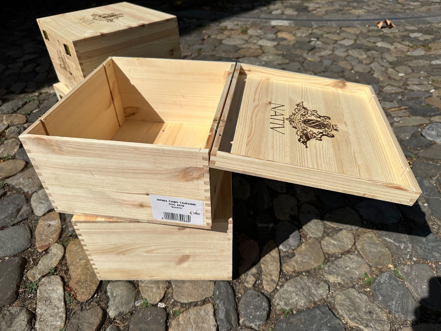 Altro: schöne Weinkiste mit Klappdeckel Nativ – Usato da Zürich venduto da atlantis77 8