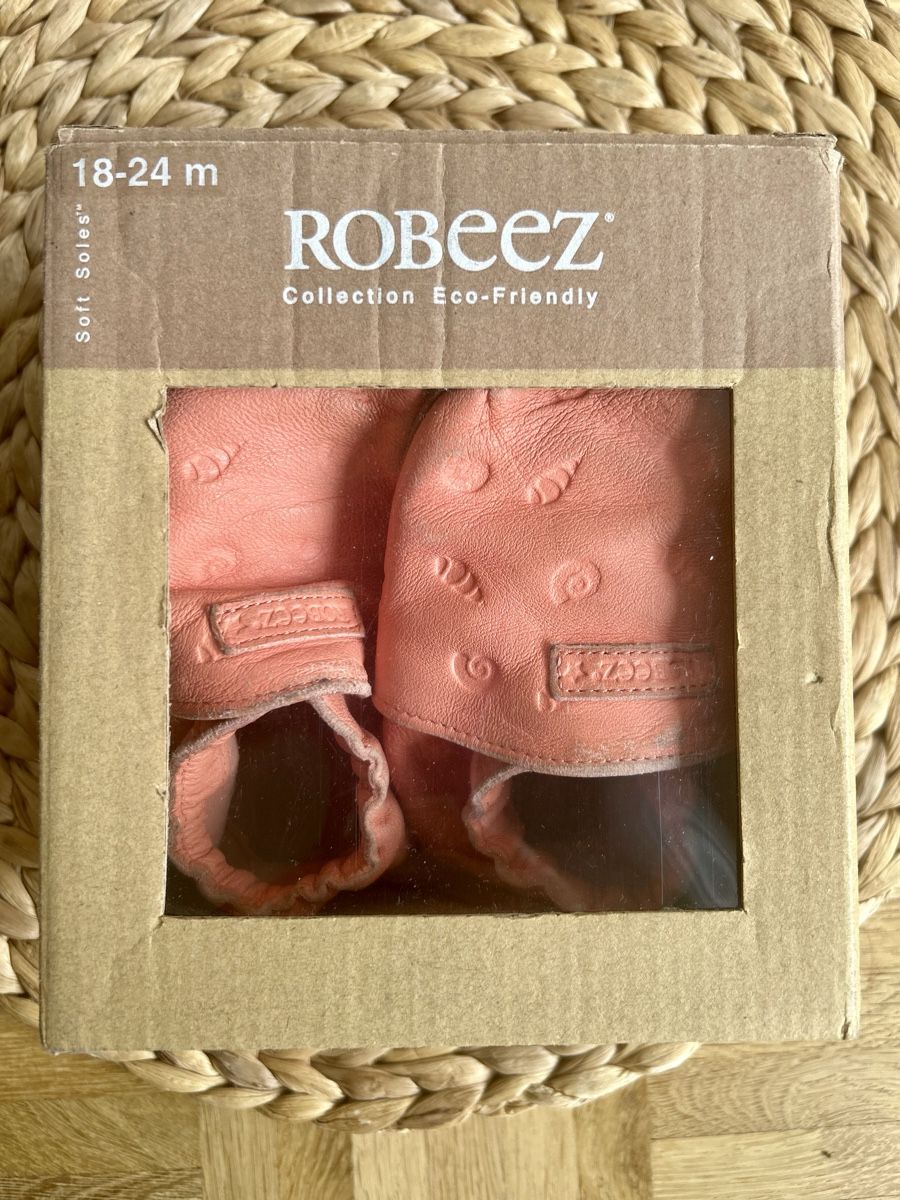 Scarpe per ragazzi: Robeez chaussons cuir souple rose 23/24 – Usato da Carouge GE venduto da Emilynette 1