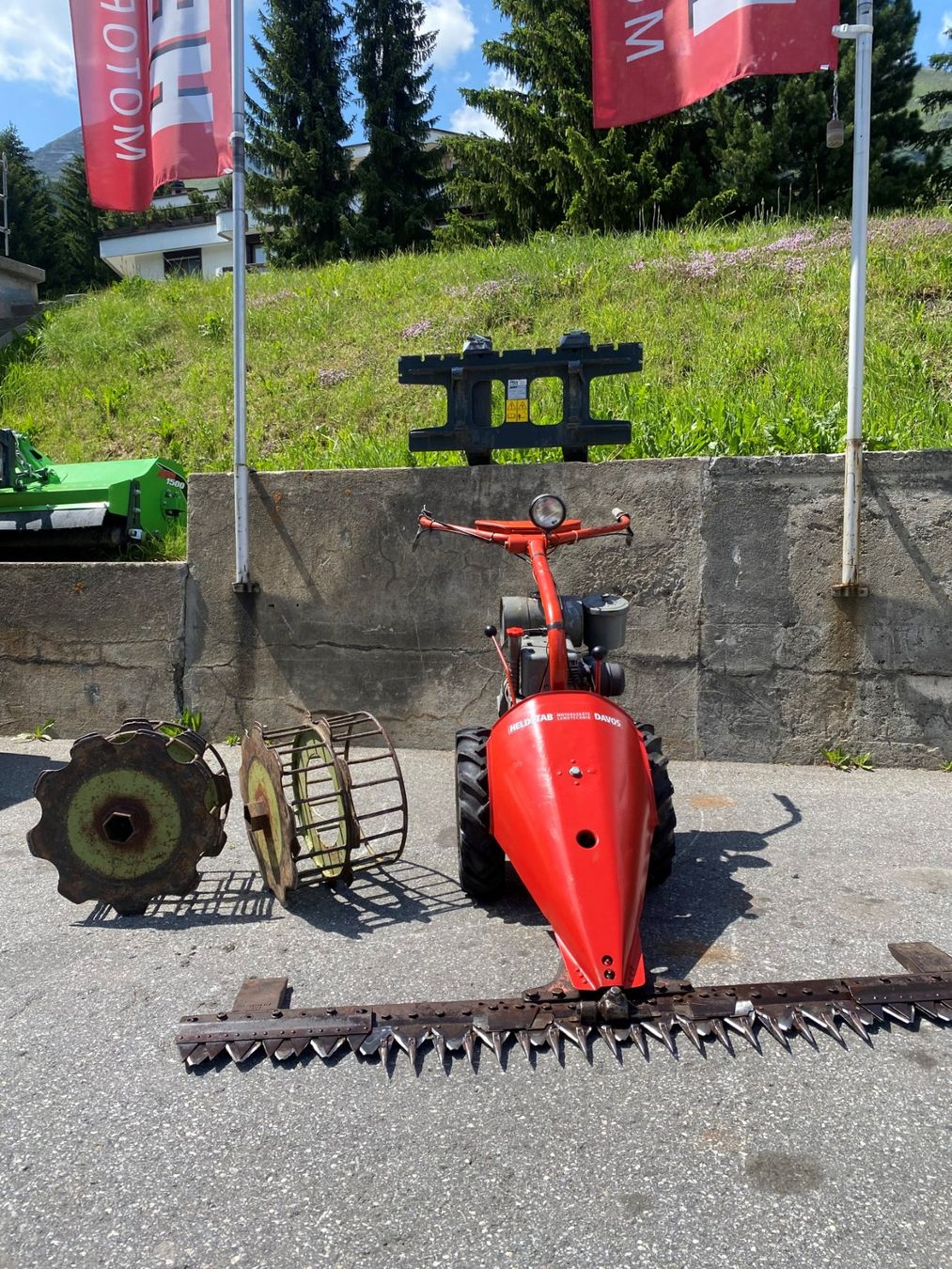 Aebi Raufutterernte: Motormäher Aebi AM8 – Gebraucht aus Davos Dorf von