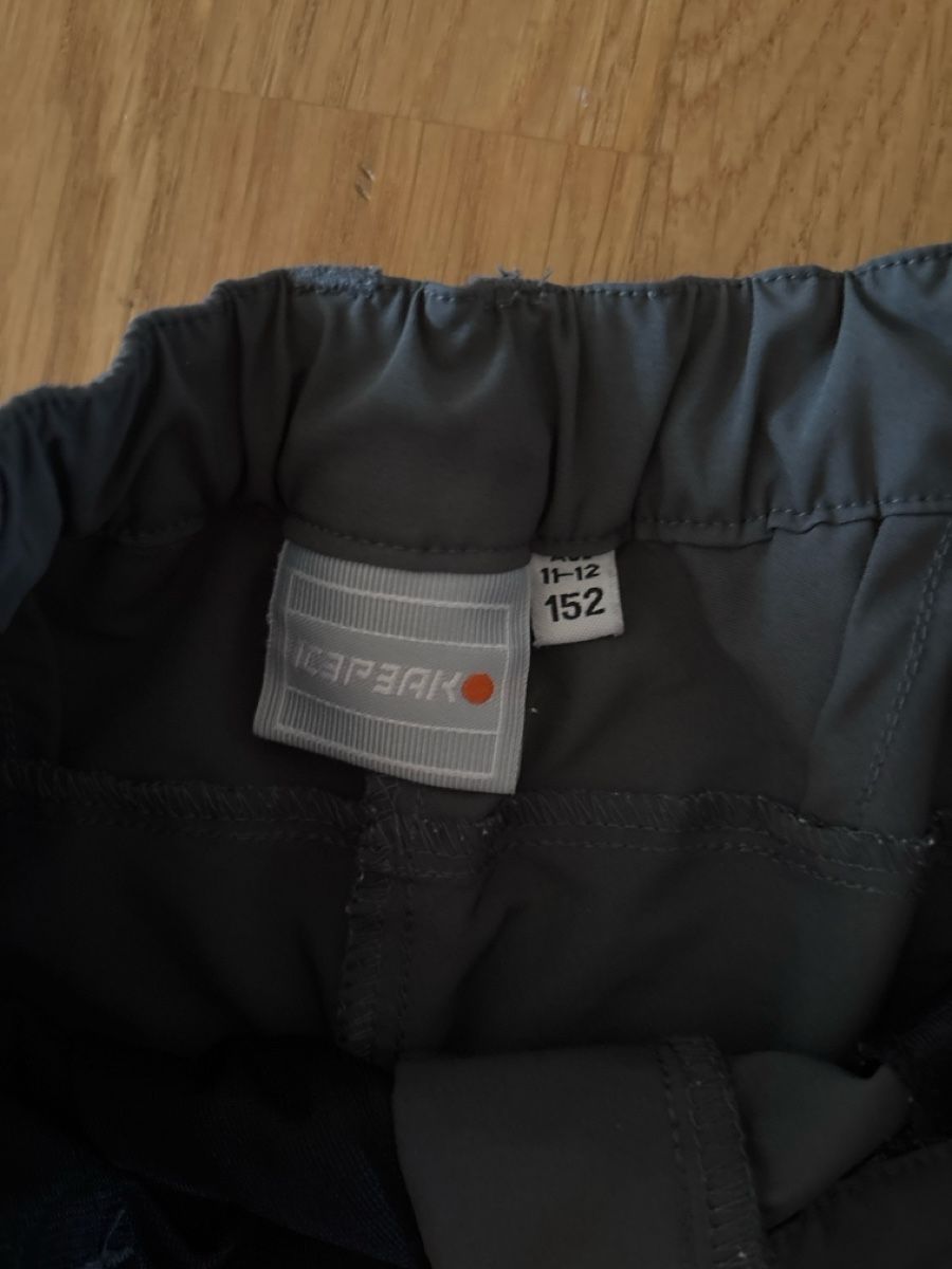 Icepeak Pantaloni: Icepeak Trekking Shorts, grau, Gr. 152 – Usato da Rünenberg venduto da ZwergLi100 1