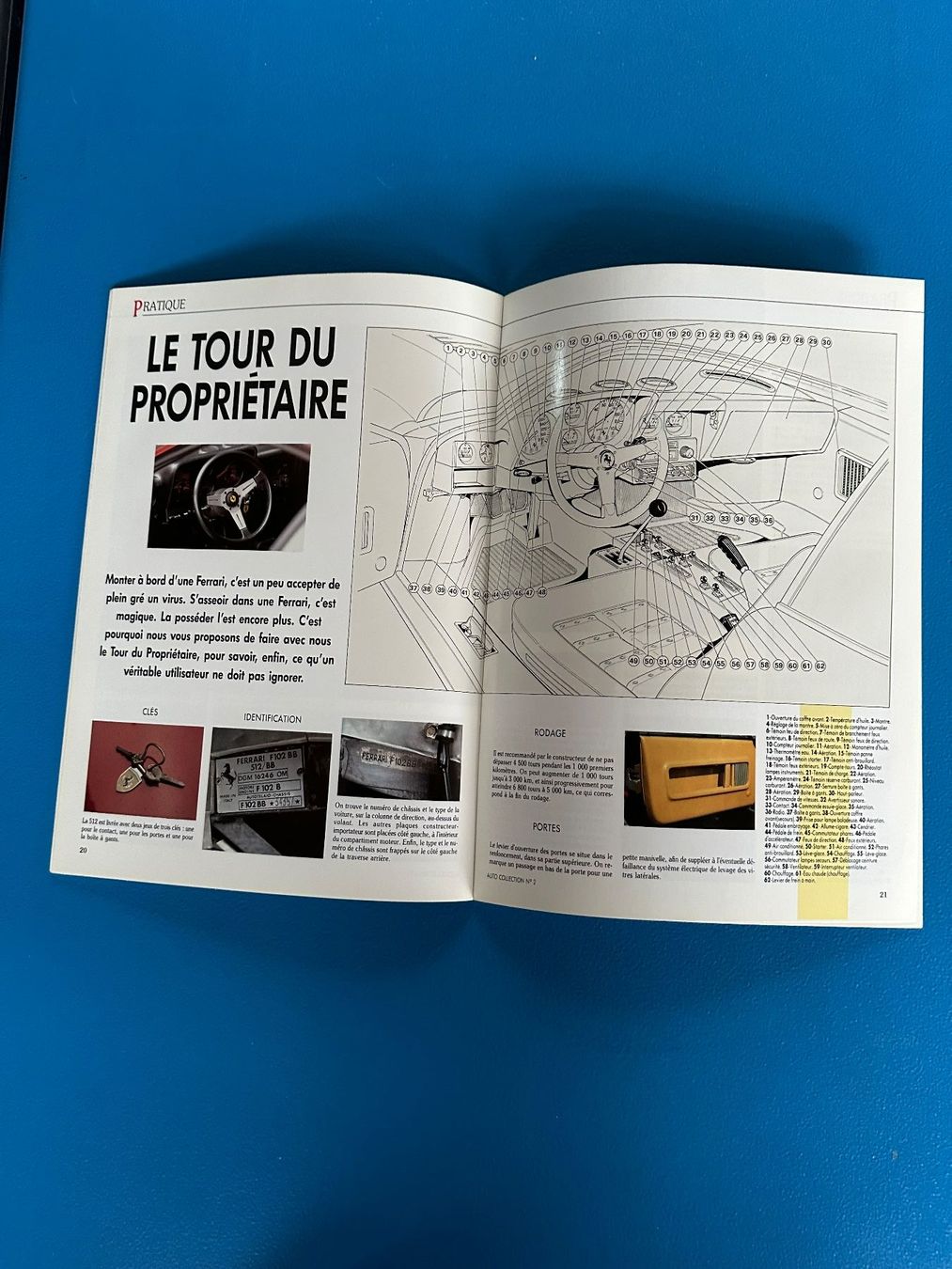 Riviste & Magazine: Heft , Ferrari 512 BB , Auto - Passion 1992 , Oldtimer – Usato da Boswil venduto da pavo1 9