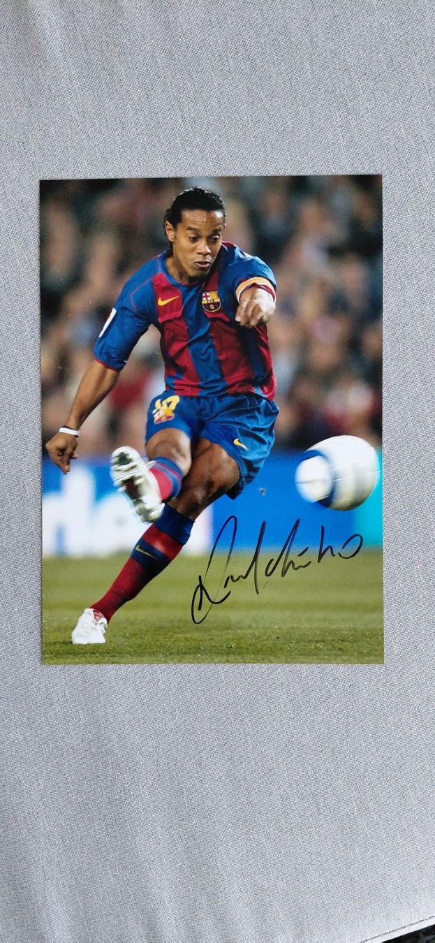 Autografi: Autogramm Ronaldino – Usato da Schmerikon venduto da Olympia04