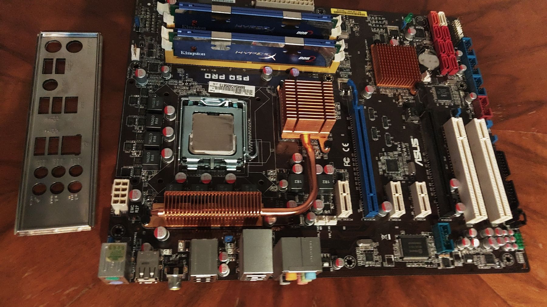 Asus Mainboards: Retro Gaming Mainboard ASUS P5Q Pro + Intel Core 2 Quad Q955 – Gebraucht aus Röschenz von OlliVenoel