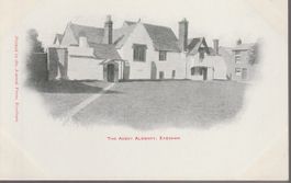 old UK Postcard EVESHAM - THE ABBEY ALMONRY Smith's series