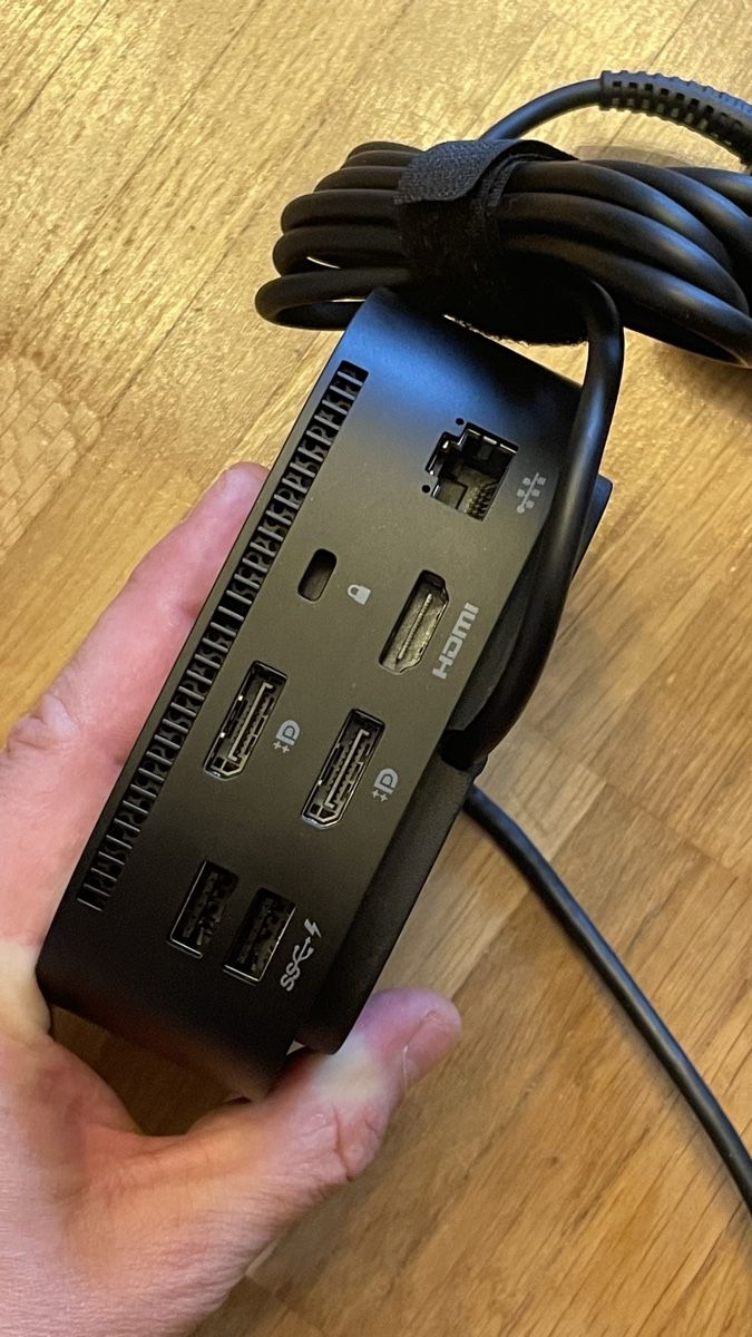 Hewlett Packard Docking station: HP USB-C Dock G5 + 120W Netzteil – Usato da Wädenswil venduto da dai_2bcv 3