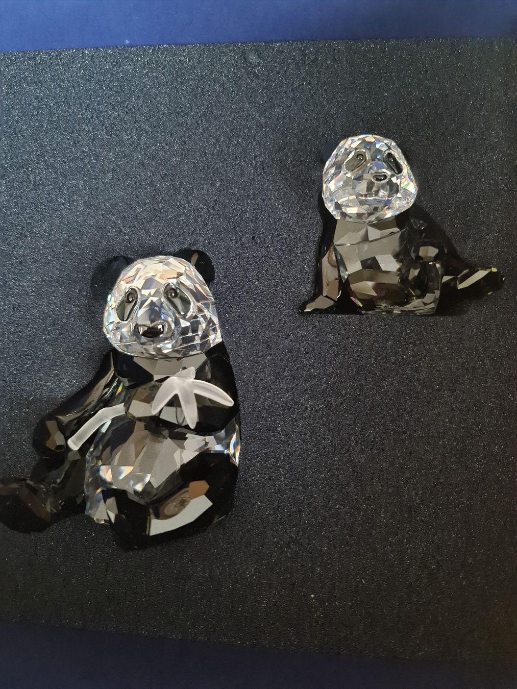 Swarovski Tutte le decorazioni: Swarovski Figur SCS Pandas Originalverpackt – Usato da henau venduto da Rockj 1