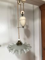 Zuglampe Jugendstil, antik