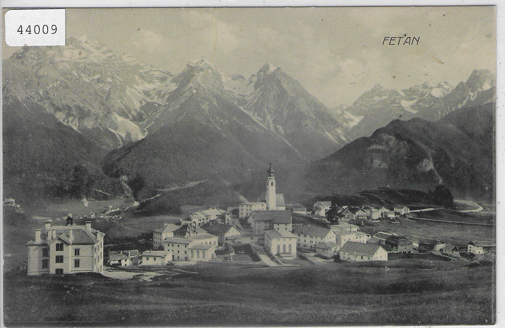 Cartoline postali: Fetan - Generalansicht – Usato da Ettingen venduto da Kartenplanet