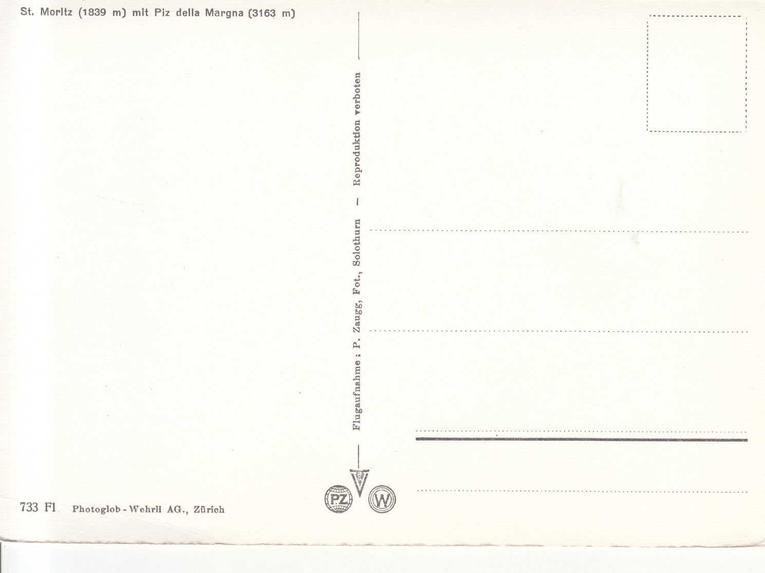 Cartoline postali: St. Moritz ca. 1950 – Usato da Bürglen TG venduto da StampGraf 1