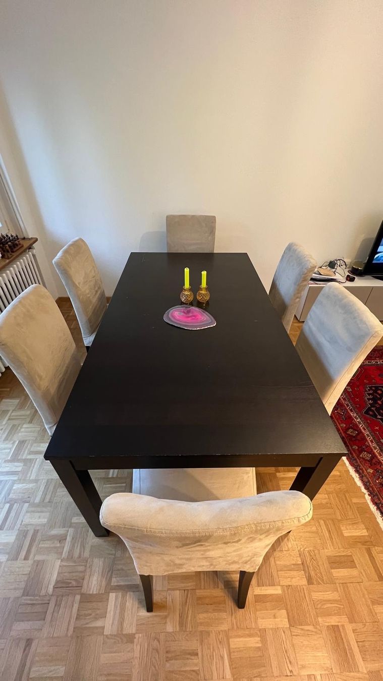 Ikea Tavoli: Ausziehtisch + 8 Stühle – Usato da Winterthur venduto da EleGiova 1