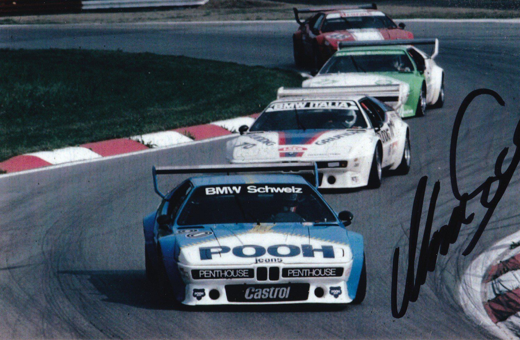 Autografi: Marc Surer / Sauber C6 / BMW/M1 – Usato da Grabs venduto da Sauber60 1