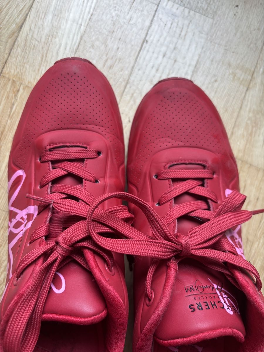 Skechers Scarpe da uomo: Baskets Skechers Rouges Taille 40 💖 – Nuovo (secondo la descrizione) da Biel/Bienne venduto da Spook7 6