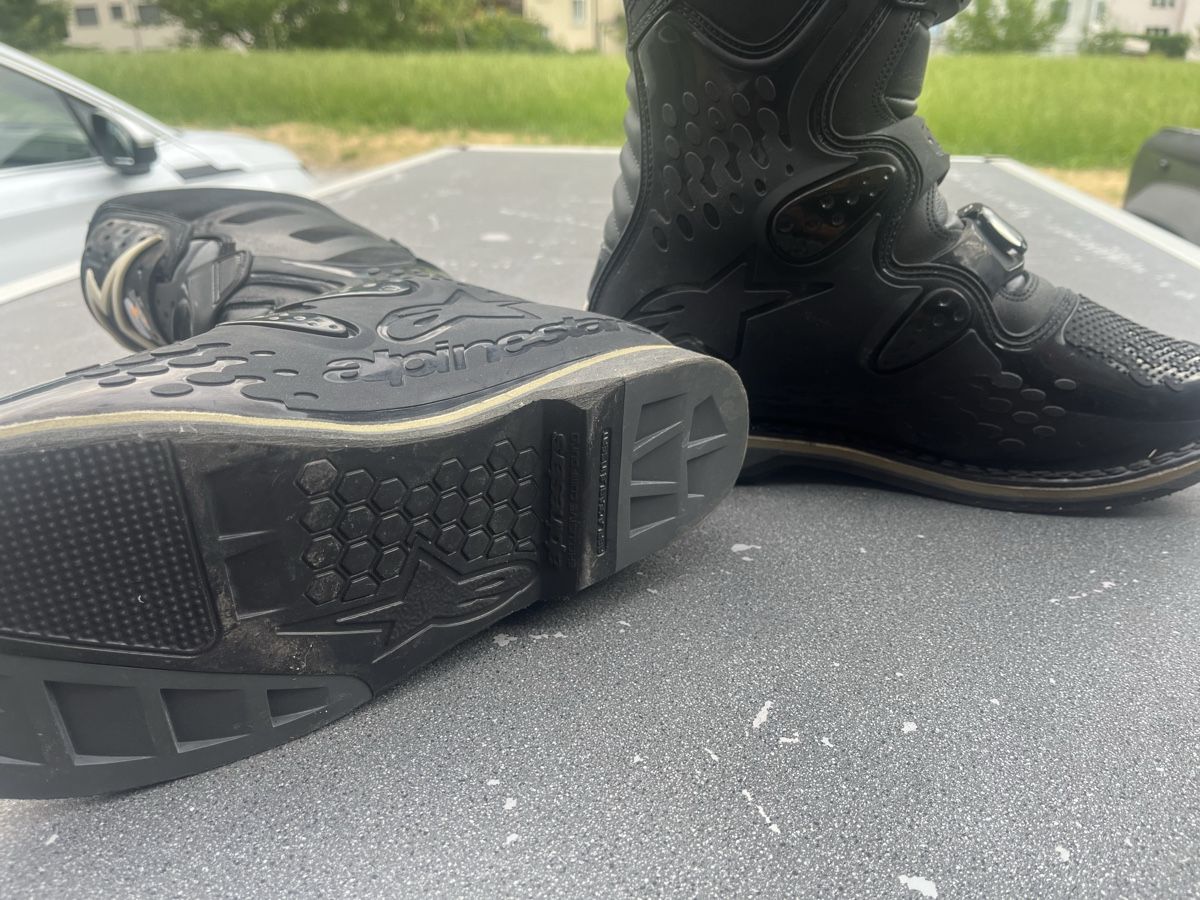 Alpinestars Scarpe da uomo: Alpinestars Tech 8 Stiefel Motorrad Grösse 45.5 Schwarz – Nuovo (secondo la descrizione) da Stans venduto da Guetli007 2