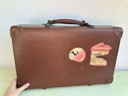 Vintage Koffer aus Holz