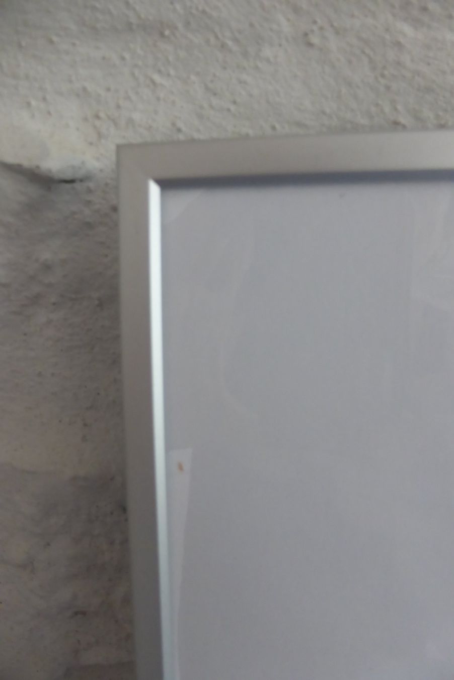 Cornici: Alu Silberrahmen flaches Profil 31 x 41 cm – Usato da Brunnadern venduto da vapiano 1