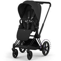 cybex poussette priam + siège auto cloud + chancelière