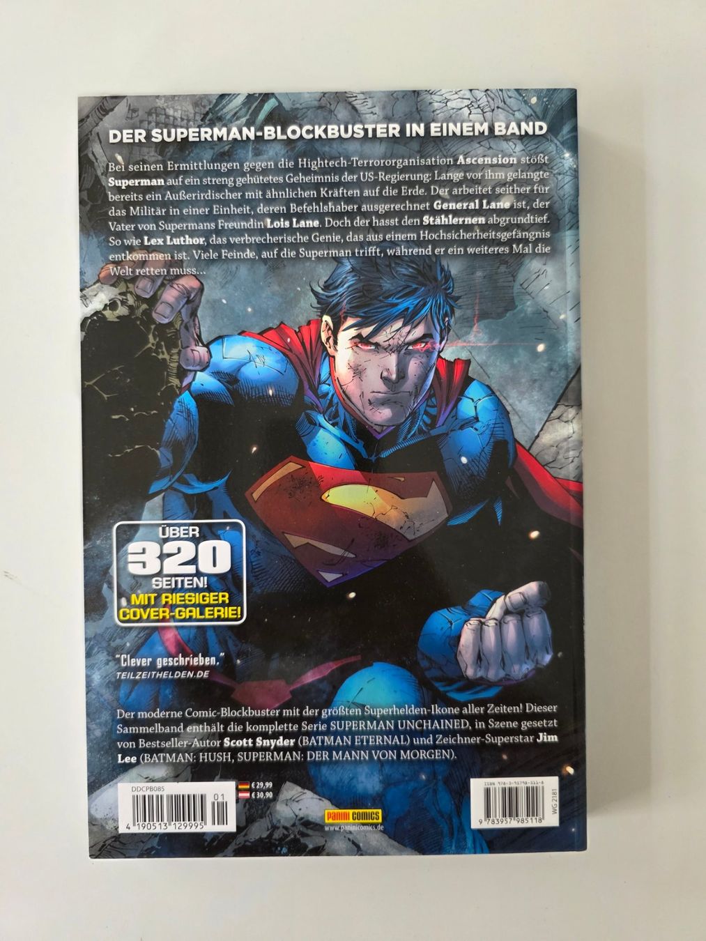 Comics: Superman Unchained, Panini/DC, Sammelband – Gebraucht aus Winterthur von Bratwurstbrater 1