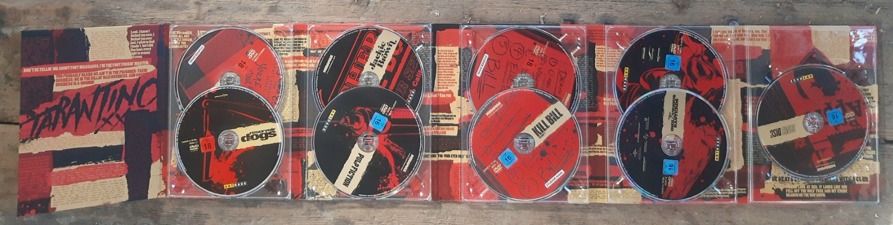 Tutti i DVDs: Quentin Tarantino Collection Arthaus – Usato da Arbon venduto da torso444 1