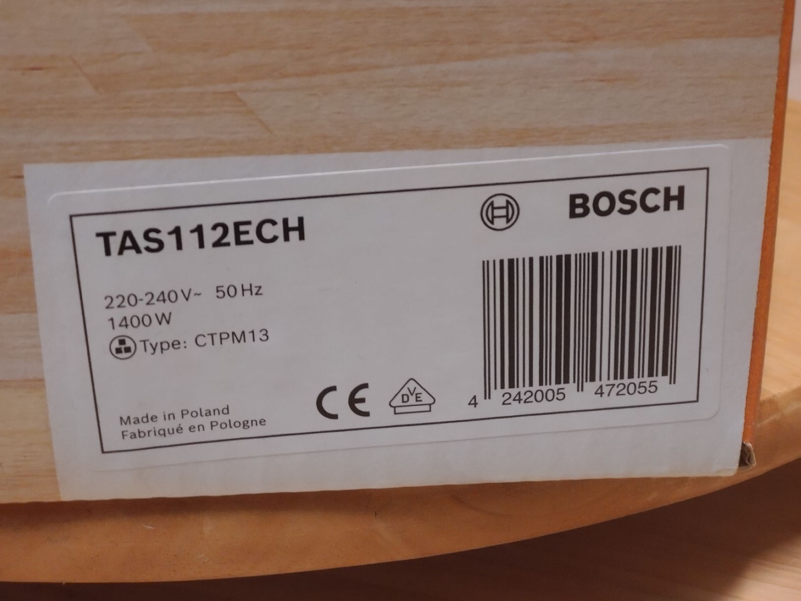 Bosch Macchine per caffè & Macchine per espresso: Machine à café Bosch Tassimo TAS112ECH noir neuf – Nuovo e nell'imballaggio originale da Farvagny-le-Grand venduto da LaCaverne 4