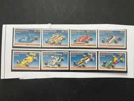Malediven  Ferrari Rennwagen Serie ** (A602)
