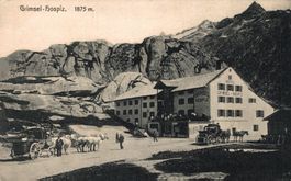 Grimsel-Hospiz. 1875 m.