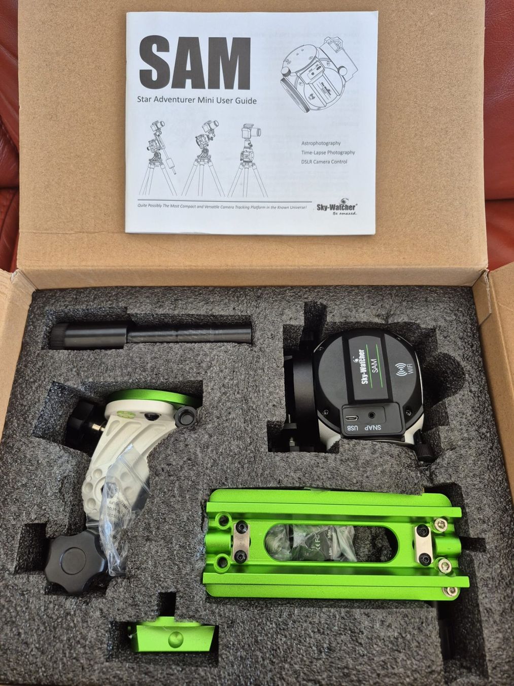 Sky-Watcher Telescopi: Skywatcher Star Adventurer Mini Wi-Fi Pro Pack – Nuovo (secondo la descrizione) da Chatelaine venduto da sgaron