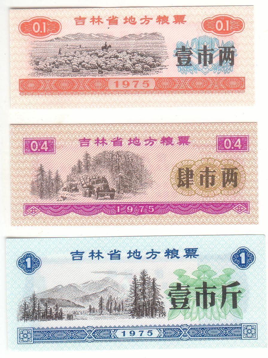 Banconote: China - Jilin Lebensmittelgeld – Nuovo (secondo la descrizione) da Nürensdorf venduto da Wini56