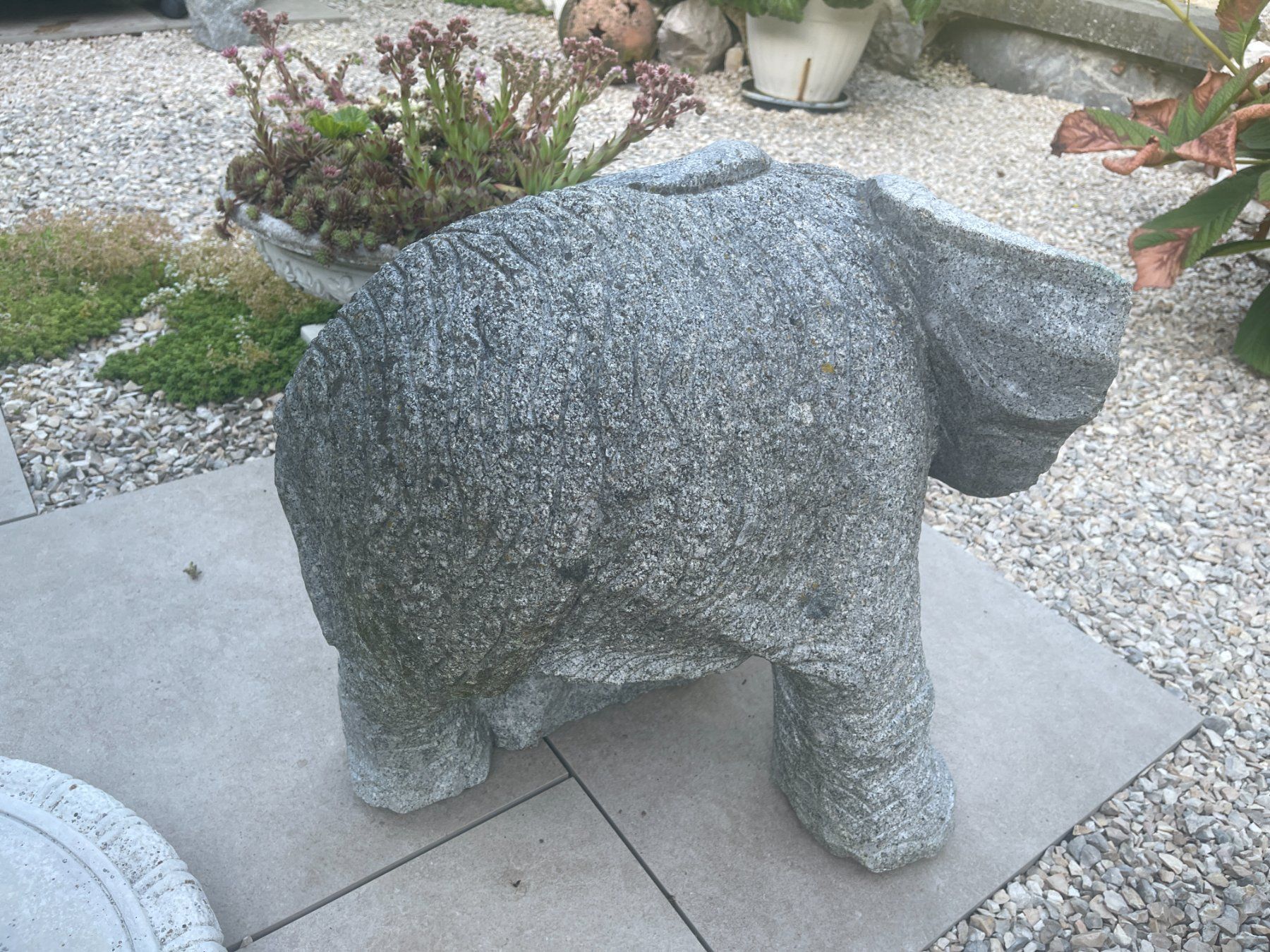 Figurines: 2x Granit Elefanten – D'occasion à Stadel par Supersaver 9