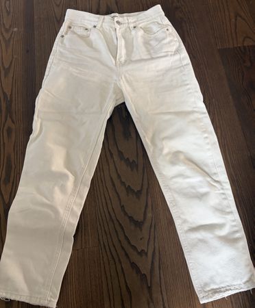 Pull&Bear Jeans, weiss, Gr. 38