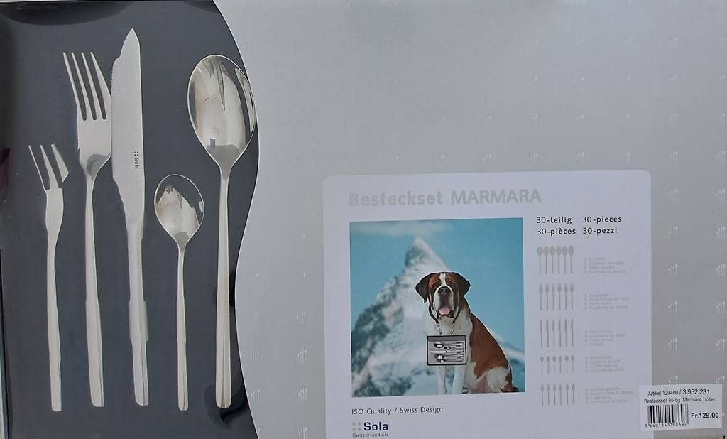Sola Set di posate: Besteckset 30-teilig / Neu & Originalverpackt – Nuovo e nell'imballaggio originale da Weinfelden venduto da Mausi2