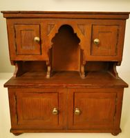 Dekoschrank Vintage Stil