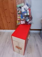 Kaufladen aus Holz mit Zubehör gebraucht