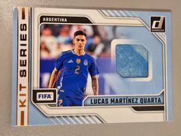 LUCAS MARTÍNEZ QUARTA 2024-25 Donruss jersey Argentina