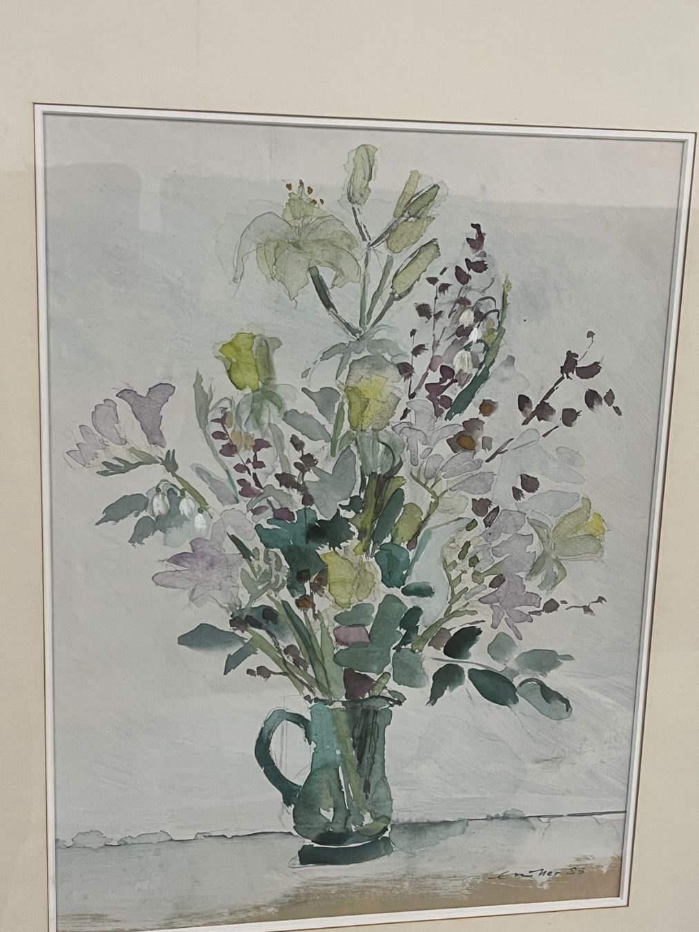 Dipinti: Erich Müller 1983 Aquarelle – Usato da Basel venduto da Kaffee_und_Kunst 2