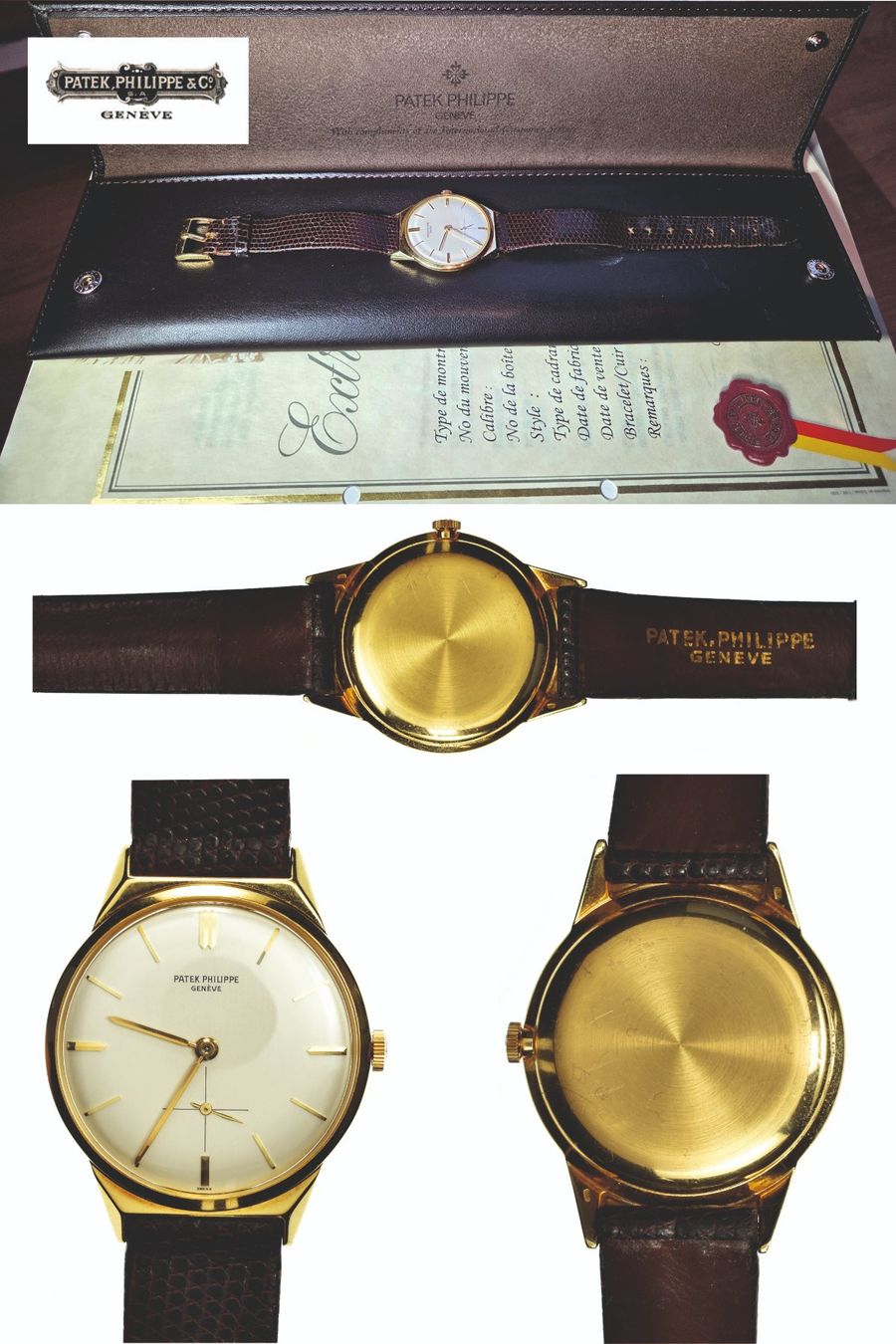 Patek Philippe Orologi: Patek Philippe – Usato da L'Auberson venduto da Sammler011