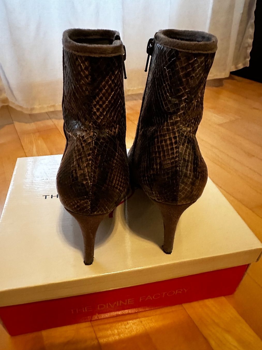 Damenschuhe: Stiefeletten Phytonoptik Gr. 40 brauntöne – Neu (gemäss Beschreibung) aus Altendorf von Eastwick4 2