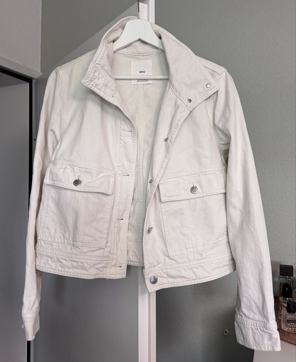 Mango Giacche: Mango Jeansjacke, weiss, Grösse S – Nuovo (secondo la descrizione) da Zürich venduto da leanfu_