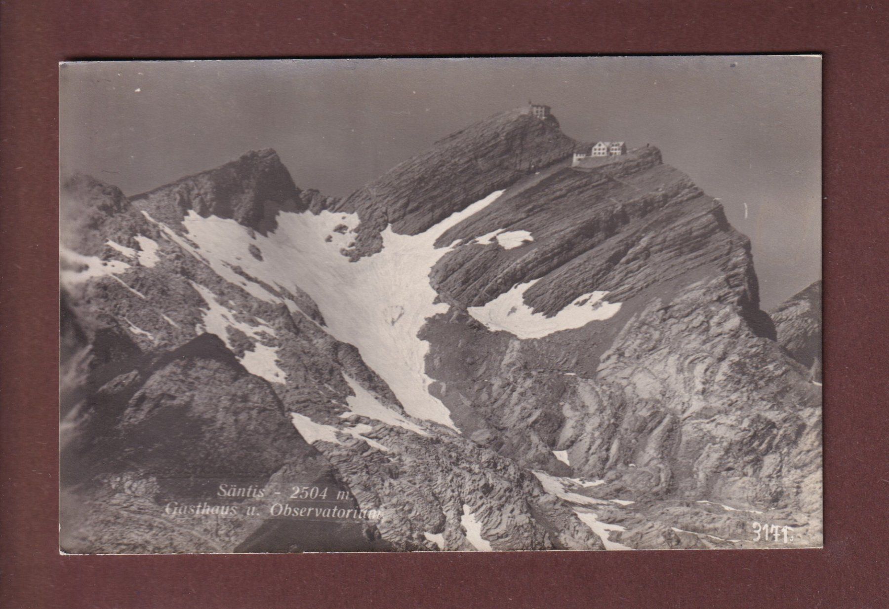 Cartoline postali: SÄNTIS – Usato da Pully venduto da nicecards-shop