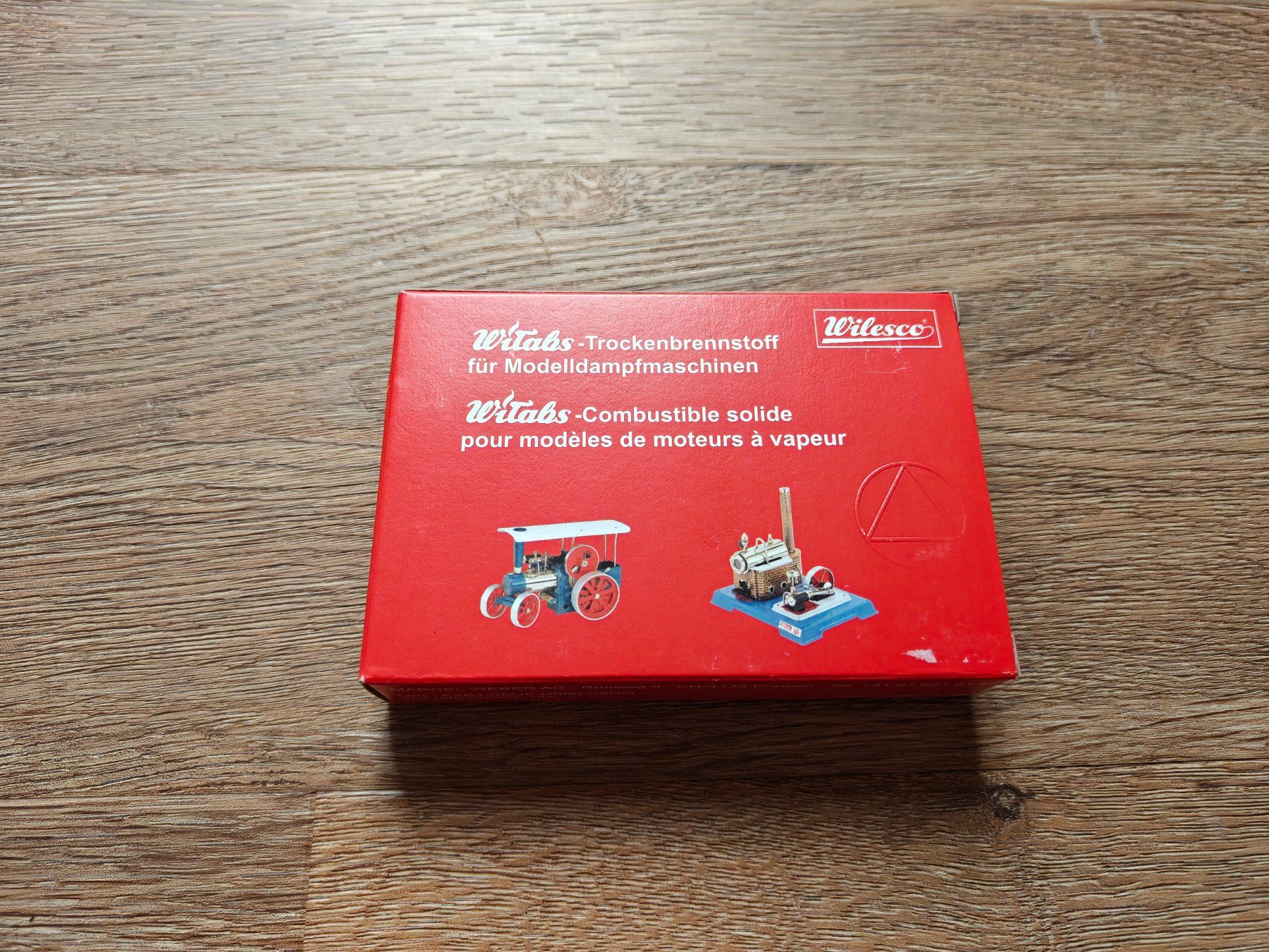 Kit di modellismo & Modellini statici: Wilesco Trockenbrennstoff Witabs – Usato da Kefikon TG venduto da Mitx