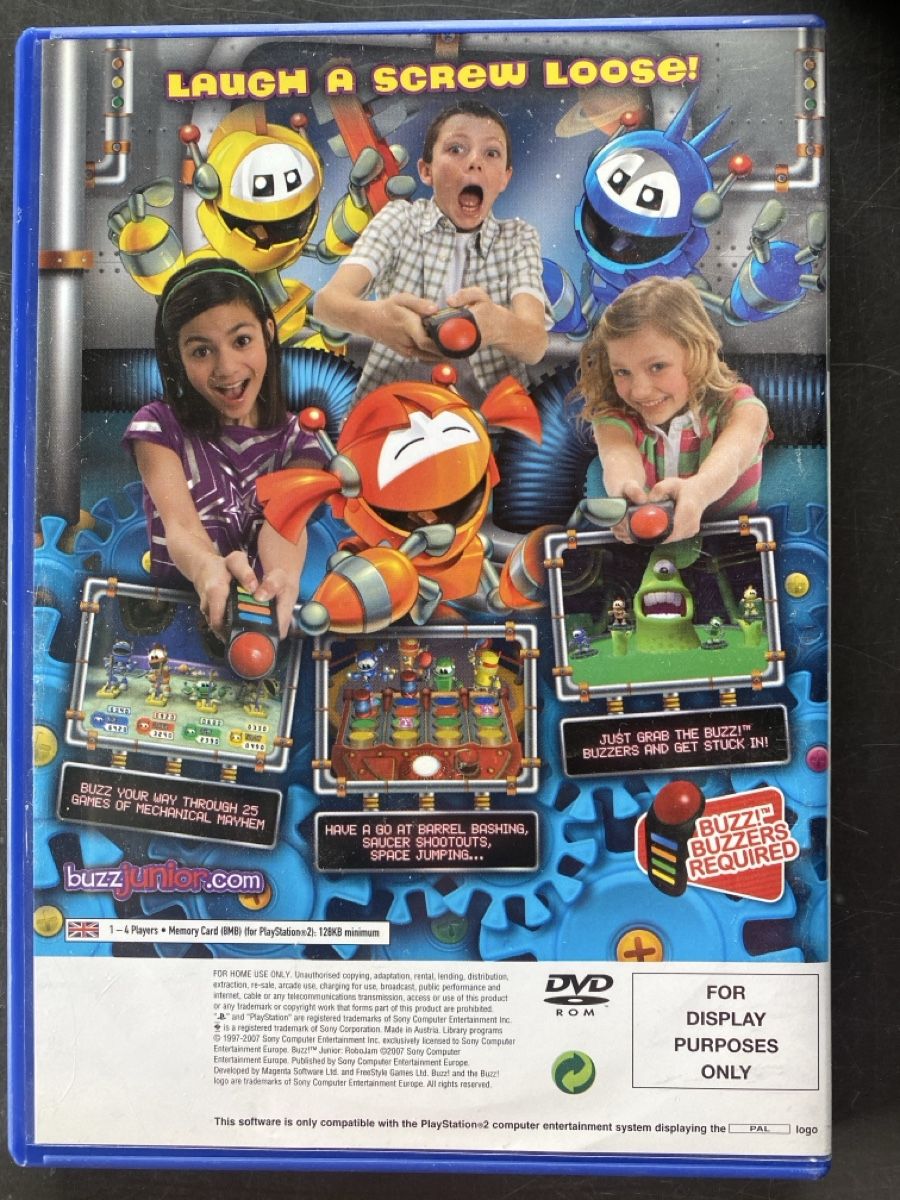 Sony Giochi: 3 PS 2 Buzz Junior (3+) Spiele inkl. 4 Buzzer – Usato da Solothurn venduto da Bebbimich0 4