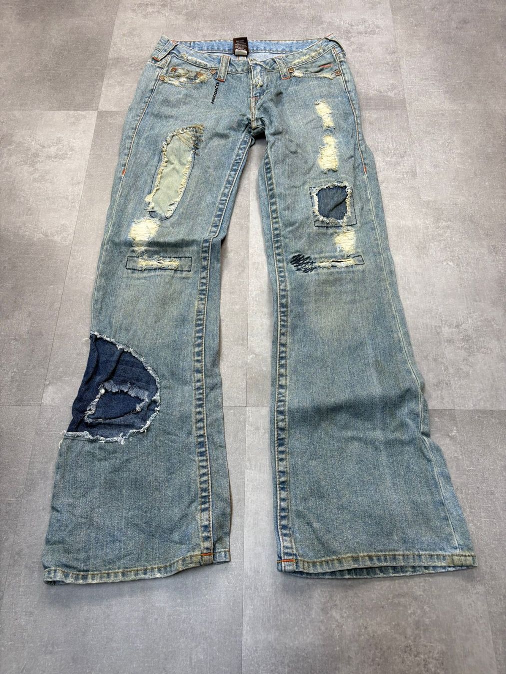 True Religion Jeans: True Religion Bootcut Flared Jeans - Grösse M/30 – Usato da Werdenberg venduto da hase.vintage 1