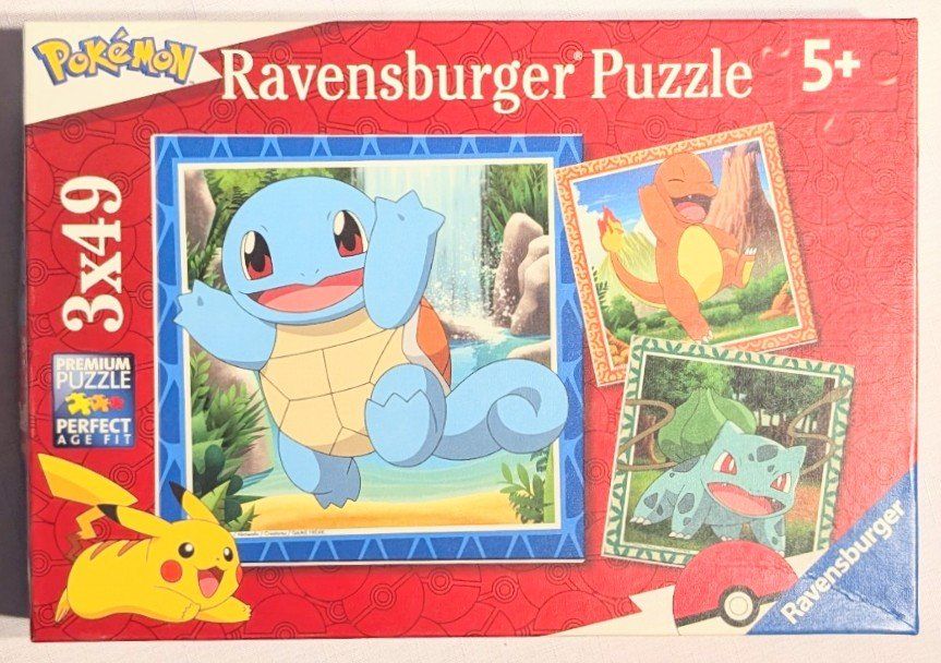 Ravensburger Puzzles: 3 in 1 Pokémon Puzzle Ravensburger – Neu (gemäss Beschreibung) aus Wängi von ABIZONE-86