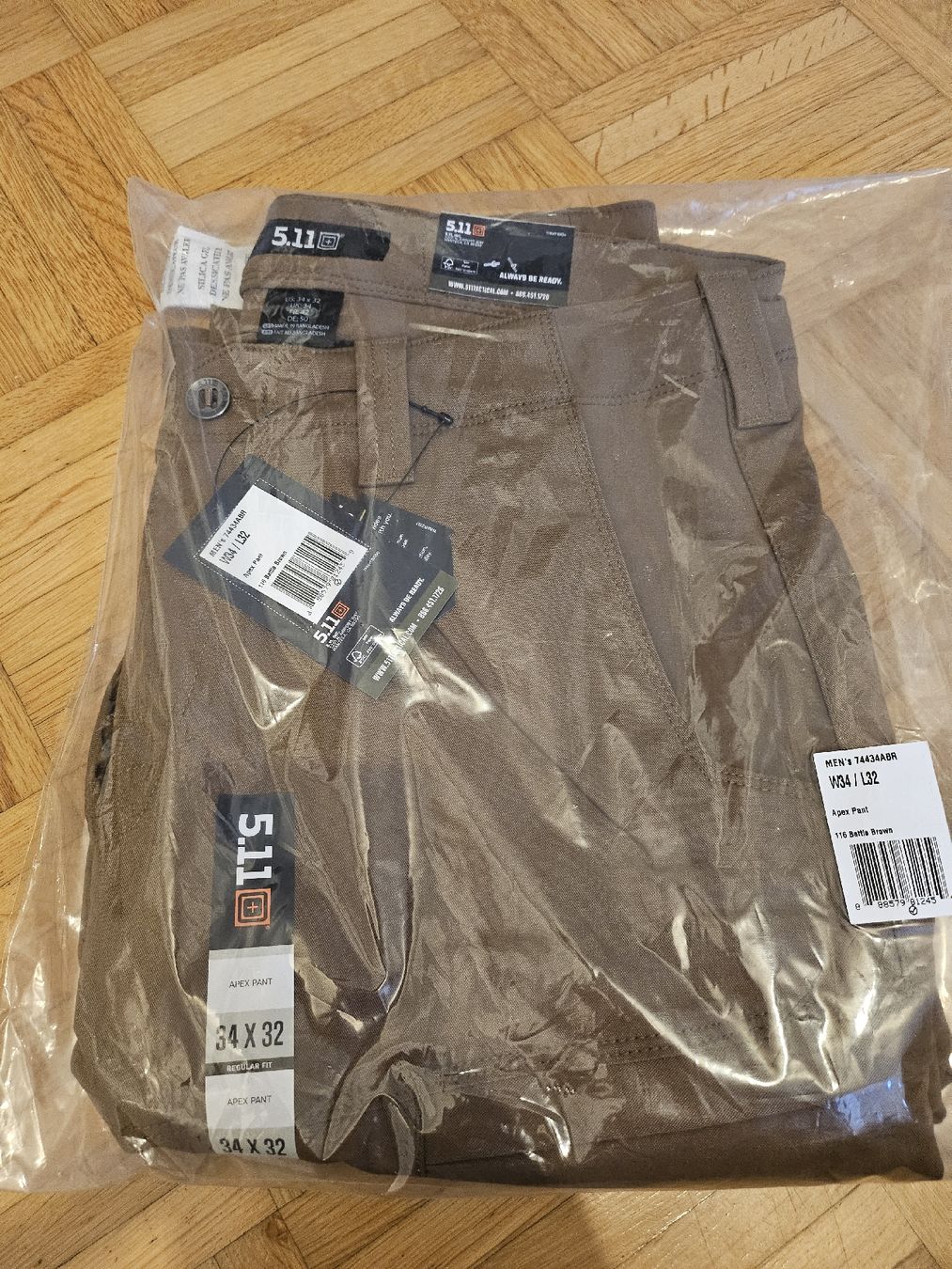 Pantaloni: 5.11 battle brown – Nuovo e nell'imballaggio originale da Brunnen venduto da RBJ5 2