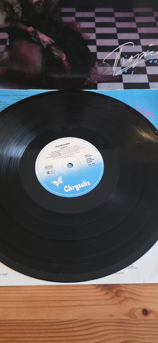Dischi in vinile: Pat Benatar - Tropico 1984 Vg,Vg – Usato da Yvonand venduto da RF-VINYL 4