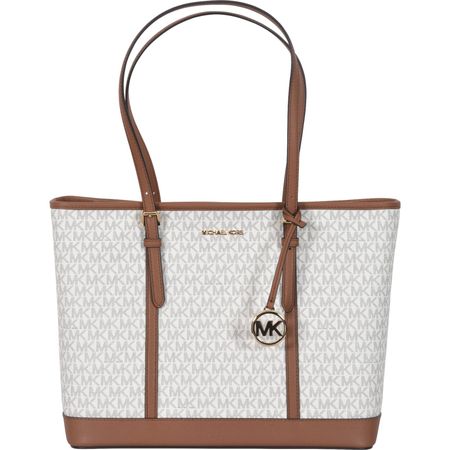 Michael Kors Reisetasche Jet Set gross creme Top Zustand